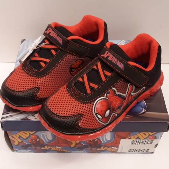 spiderman tennis shoes